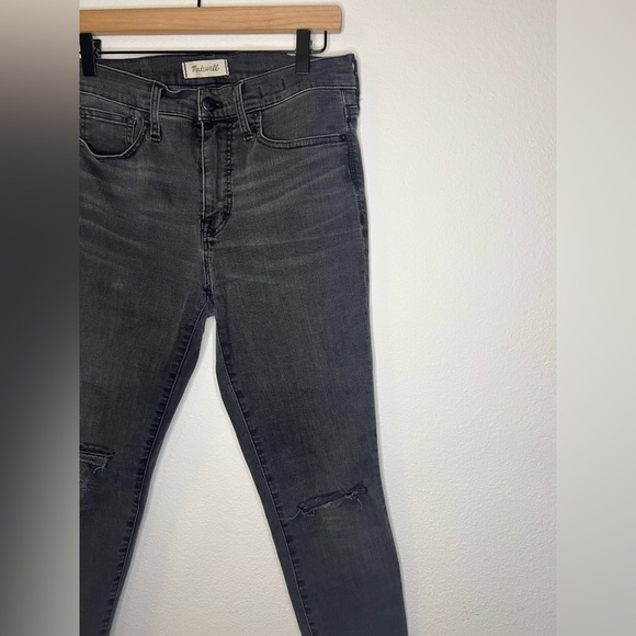 Madewell Black High Rise Skinny Jeans Classic Fit - Picture 2 of 4
